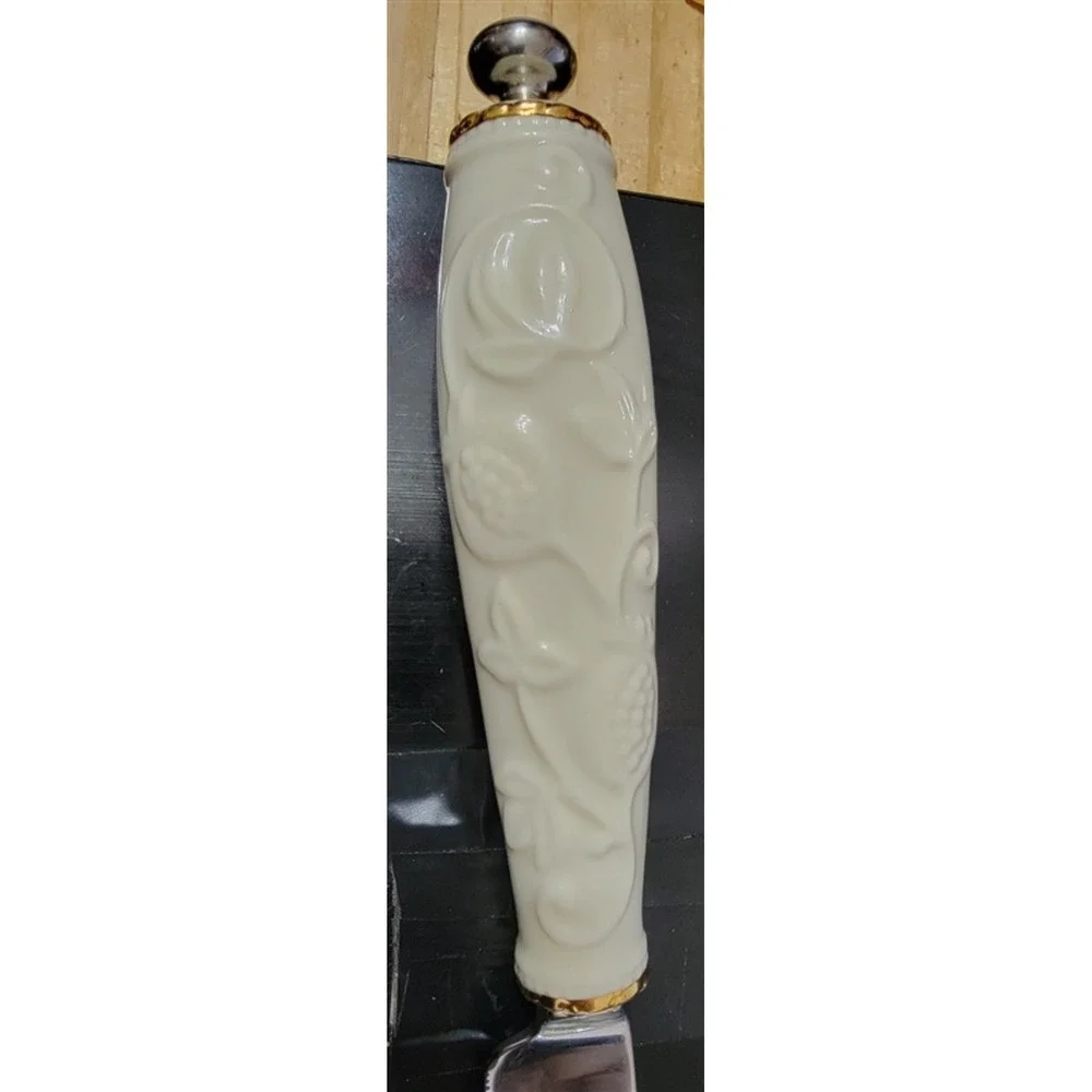 NWOT Lenox Judaic Blessings Challah Knife Ivory 98834